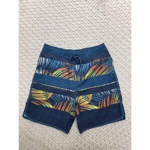George Swim Trunks Shorts Men's Large (36-38)  Multicolor  draw strings Hiking